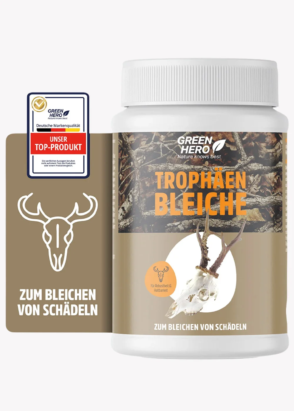 Green Hero Trophäenbleiche für Jagdtrophäen Green Hero Trophäenbleiche für Jagdtrophäen