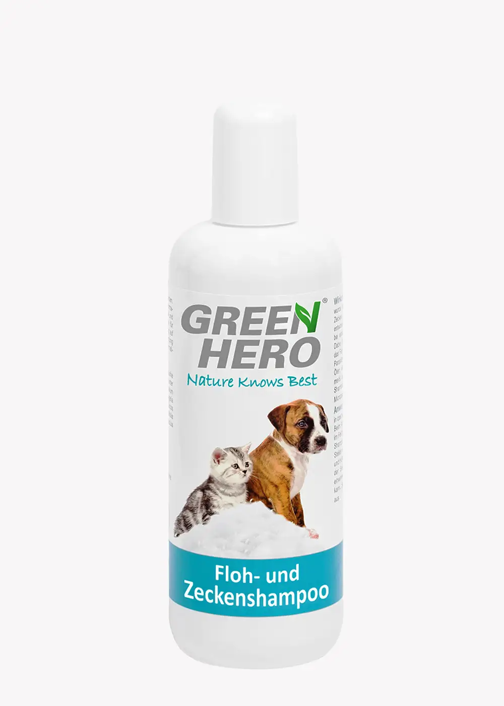 Floh- und Zeckenshampoo für Hunde und Katzen