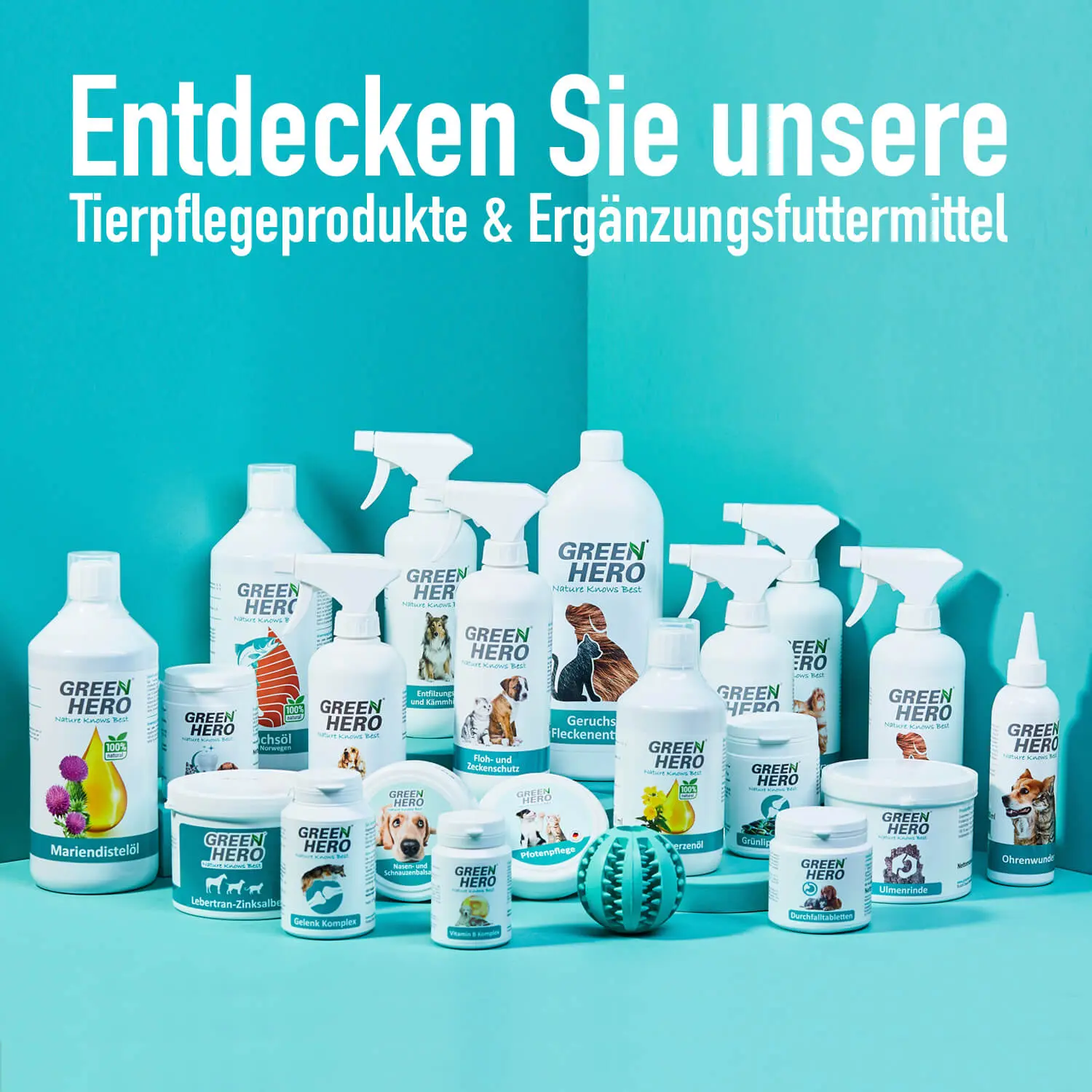 Floh- und Zeckenshampoo für Hunde und Katzen