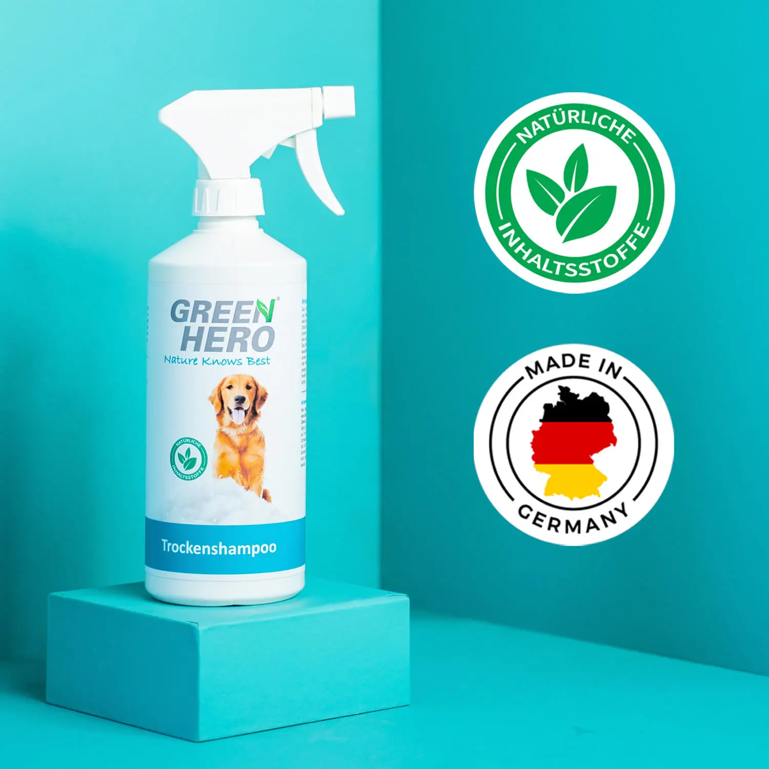 Trockenshampoo für Hunde