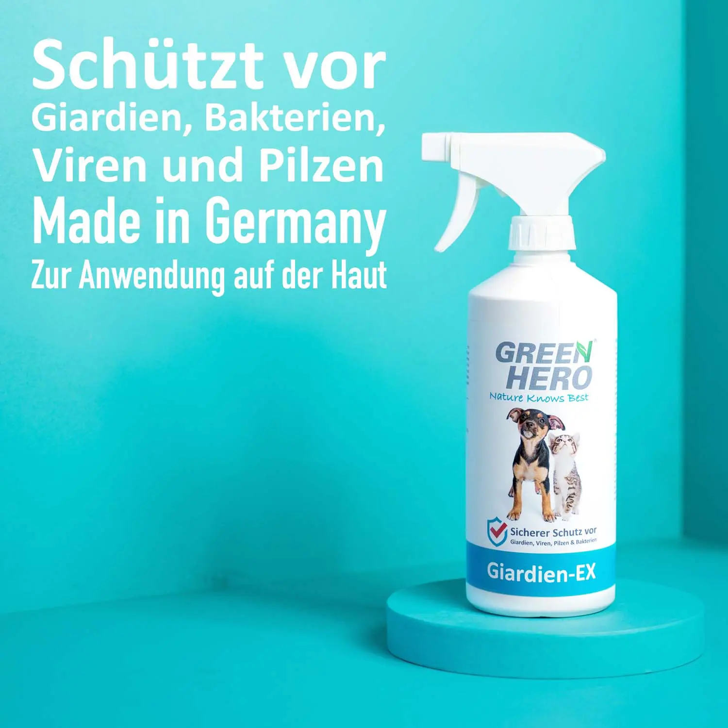 Giardien-Ex Spray gegen Giardien, Bakterien, Viren und Pilze