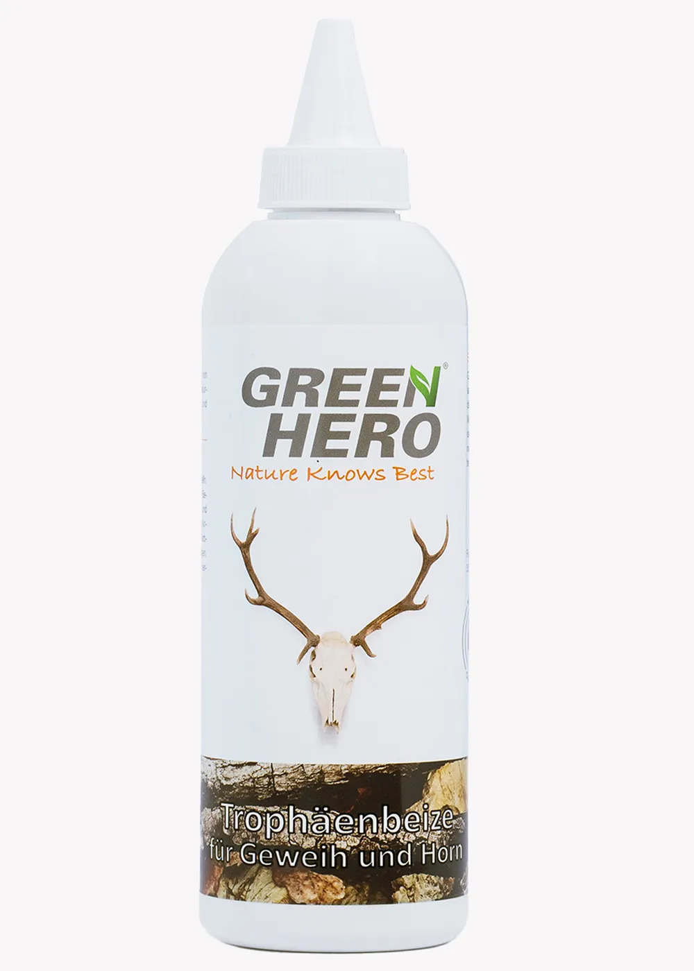 GreenHero Trophäenbeize für Geweih-Trophäen aller Art GreenHero Trophäenbeize für Geweih-Trophäen aller Art