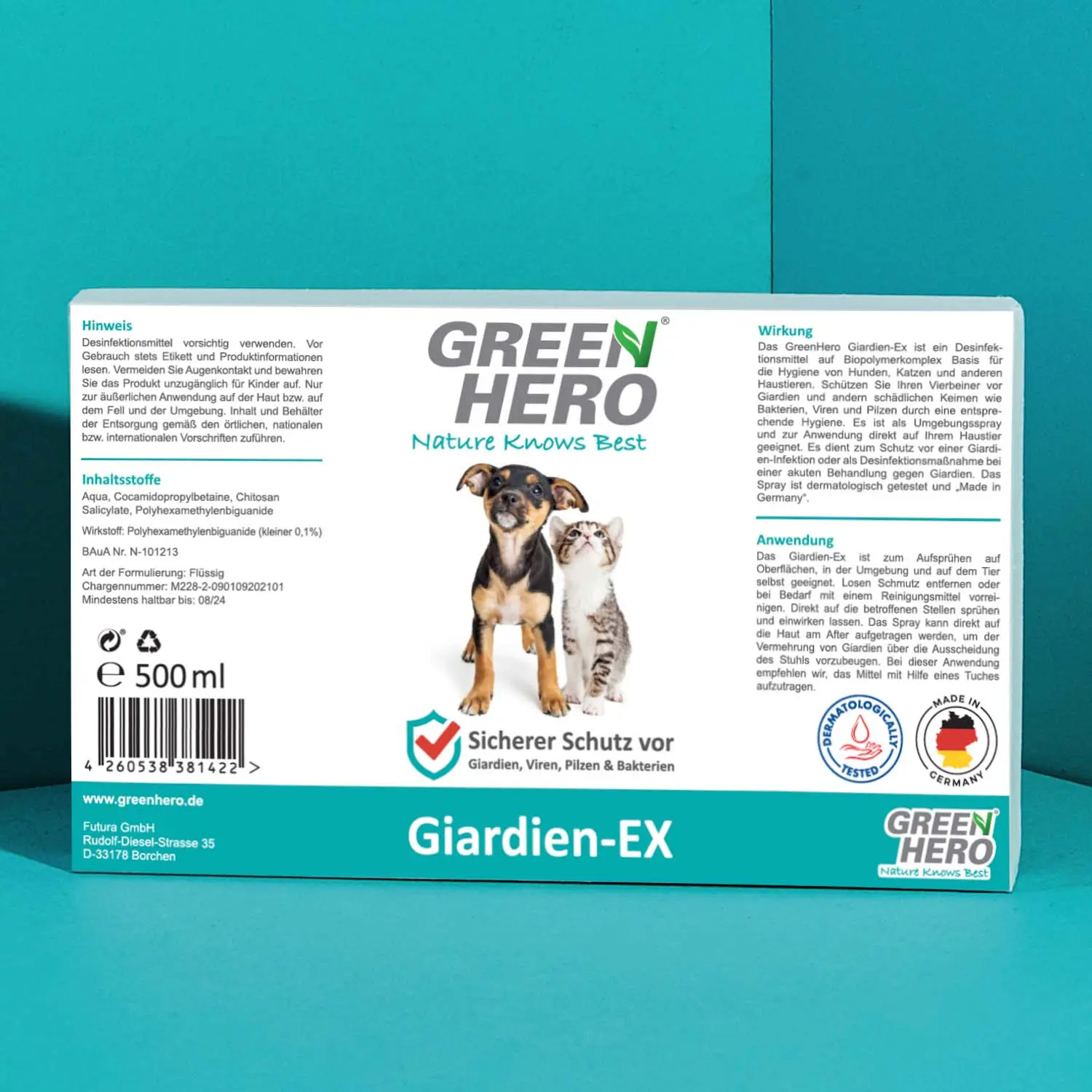 Giardien-Ex Spray gegen Giardien, Bakterien, Viren und Pilze